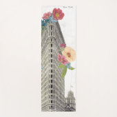 Floral Flat Iron | New York, NY Yogamat (Voorkant)