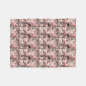 Floral Fleece Blanket (Voorkant (Horizontaal))