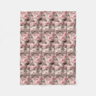 Floral Fleece Blanket