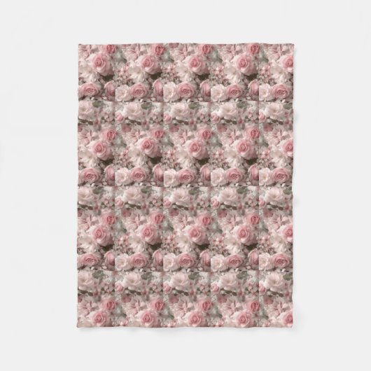 Floral Fleece Blanket (Voorkant)