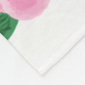 Floral Fleece Blankets (Hoek)