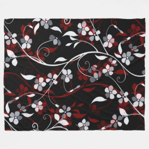 Floral Fleece Deken