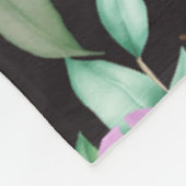 Floral Fleece Deken (Hoek)