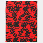 Floral Fleece Deken (Voorkant)