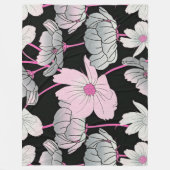 Floral Fleece Deken (Voorkant)