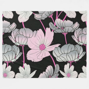 Floral Fleece Deken