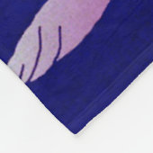 Floral Fleece Deken (Hoek)