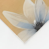 Floral Fleece Deken (Hoek)