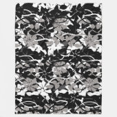 Floral Fleece Deken (Voorkant)