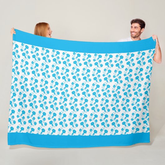 Floral Fleece Deken (In situ)