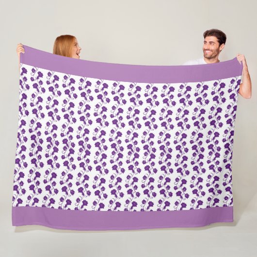 Floral Fleece Deken (In situ)