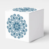 Floral Flourish Motief Favoriet Box Bedankdoosjes (Voorkant Zijde)