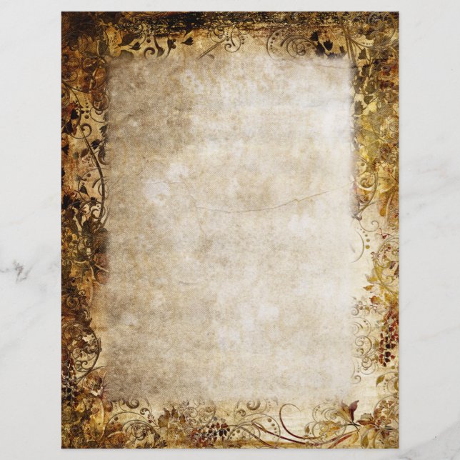 Floral Flourish Tapestry Scrapbook (Voorkant)