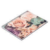 FLORAL FLOWER GARDEN NOTITIEBOEK JOURNAL VOOR VROU (Linkerzijde)