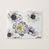 Floral Flower Peony Anemone Fresh Spring Artistic Legpuzzel (Horizontaal)