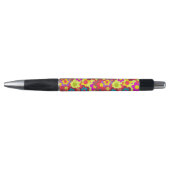 Floral flower power hippy pen (Voorkant)