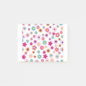 Floral Flowers Background Pattern Wallpaper. Post-it® Notes (Voorkant)