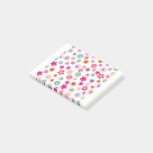 Floral Flowers Background Pattern Wallpaper. Post-it® Notes (Schuin)