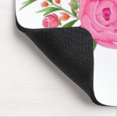 Floral Flowers Bumblebee Muismat! Muismat (Hoek)