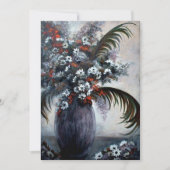 Floral Flowers Fragile Beauties beroemd gemaakt do Kaart (Voorkant)