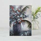 Floral Flowers Fragile Beauties beroemd gemaakt do Kaart (Staand voorkant)