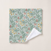  Floral Flowers William Morris Leicester Bad Handdoek (Wasdoekje)