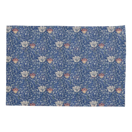  Floral Flowers William Morris Medway Kussensloop (Achterkant-Links)