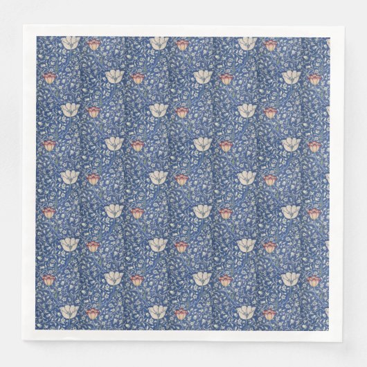  Floral Flowers William Morris Medway Servet (Voorkant)