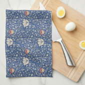 Floral Flowers William Morris Medway Theedoek (Quarter Fold)