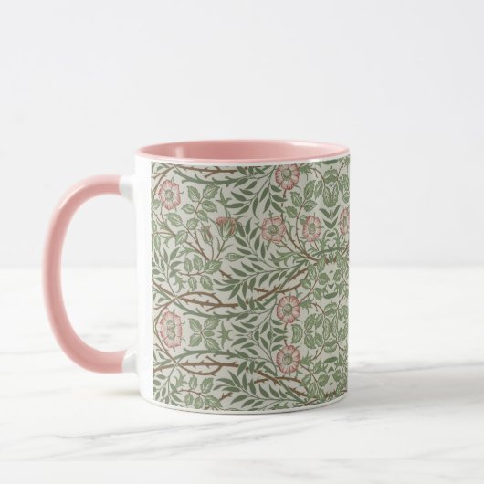 Floral Flowers  William Morris Sweet Briar Mok (Links)