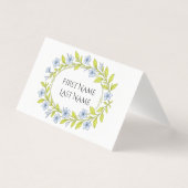 Floral Folded Card for party table Kaart (Voorkant)