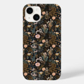 Floral Foliage Botanical Wilde Flowers Case-Mate iPhone Case (Achterkant)