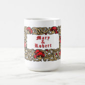 Floral Foliage Koffiemok (Center)