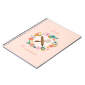 Floral & Foliage Rolling Pin & Whisk Recipe Notitieboek (Linkerzijde)