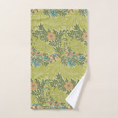 Floral Foliage  William Morris Larkspur Bad Handdoek (Handdoek)