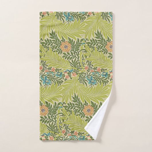 Floral Foliage  William Morris Larkspur Bad Handdoek (Handdoek)