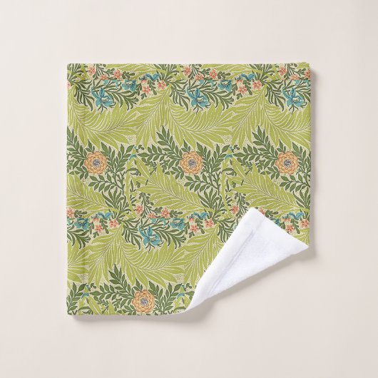 Floral Foliage  William Morris Larkspur Bad Handdoek (Wasdoekje)