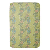 Floral Foliage William Morris Larkspur Badmat (Voorkant Verticaal)