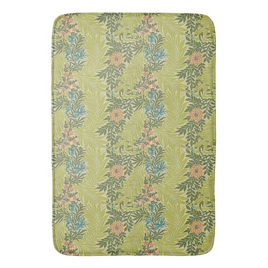 Floral Foliage  William Morris Larkspur Badmat (Voorkant Verticaal)