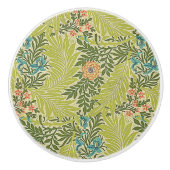 Floral Foliage  William Morris Larkspur Keramische Knop (Voorkant)