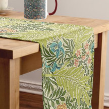 Floral Foliage  William Morris Larkspur