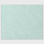 Floral Folk Art Fauna & Varen Rood Kerstpatroon Cadeaupapier (Vlak)