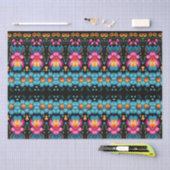 Floral Folk Art Modern Tissuepapier (Craft)