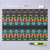 Floral Folk Art Modern Tissuepapier (Craft)