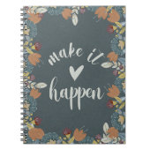 Floral Folk Art Notitieboek (Voorkant)