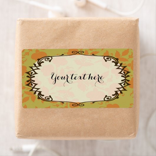 Floral Food Label (Insitu)