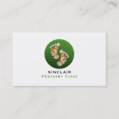 Floral Footprint, Podiatry Clinic, Podiatrist Visitekaartje (Voorkant)