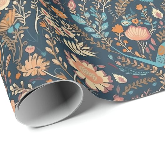 Floral Forest Cadeaupapier (Rol Hoek)