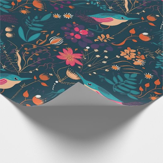 Floral Forest Cadeaupapier (Hoek)