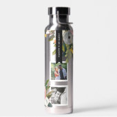 Floral Foto Collage Water Fles (Links)
